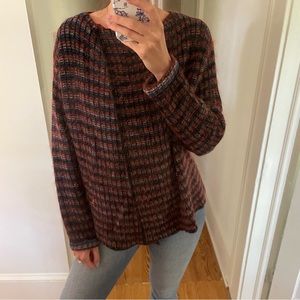 Enigma Mohair Sweater Cross Front